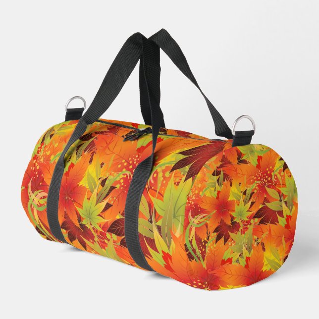 Herbstleaves Duffle Bag (Linke Seite)
