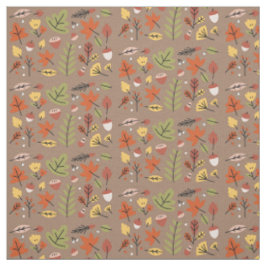 Herbstleaves fallen Gemustert Stoff