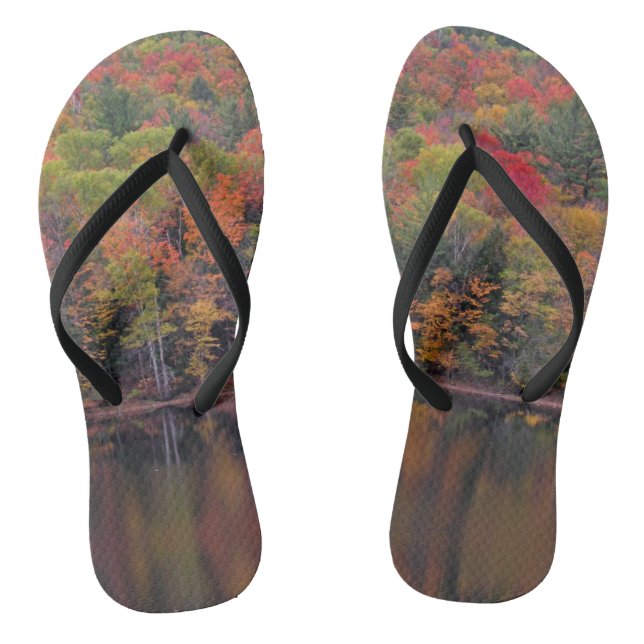 Herbstleaves Fallfarben-Flip-Flops Flip Flops (Fußbett)