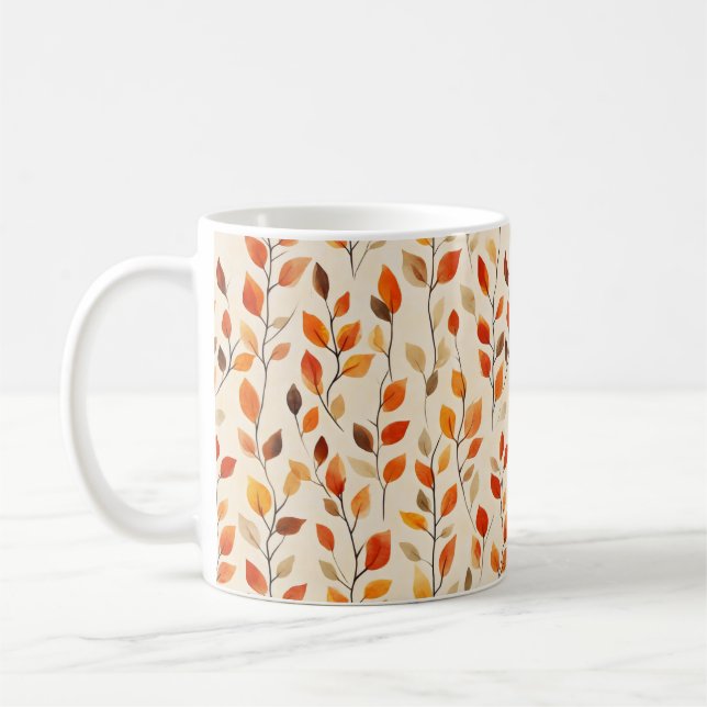 Herbstleaves Fallmuster Kaffeetasse (Links)