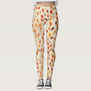 Herbstleaves Fallmuster Leggings