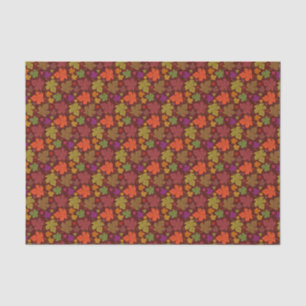 Herbstleaves farbenfrohe Fall Maple Leaf Muster Seidenpapier