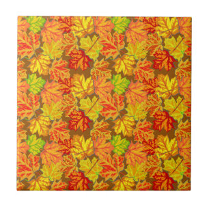 Herbstleaves Fliese