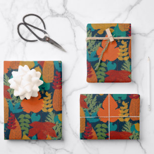 Herbstleaves Geschenkpapier Set