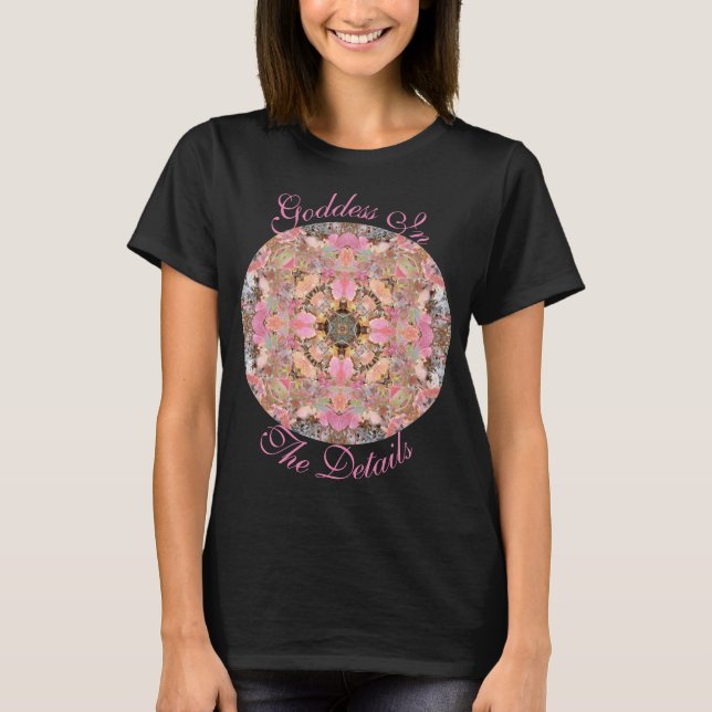 Herbstleaves Goddess Mandala Art Tank Top Tshirt (Vorderseite)