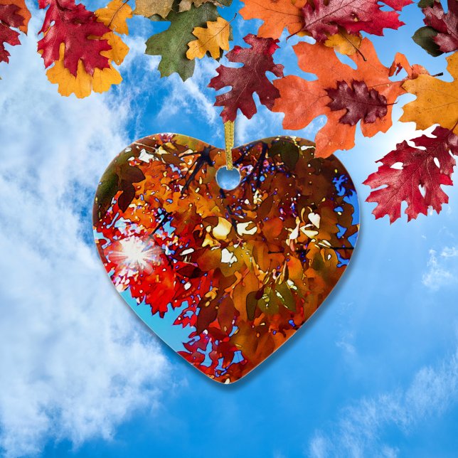 Herbstleaves Keramik Ornament (Von Creator hochgeladen)