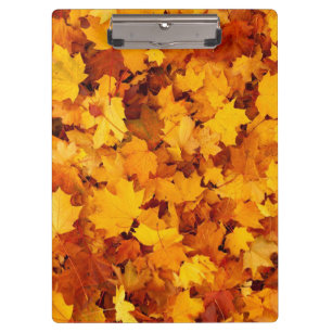 Herbstleaves Klemmbrett