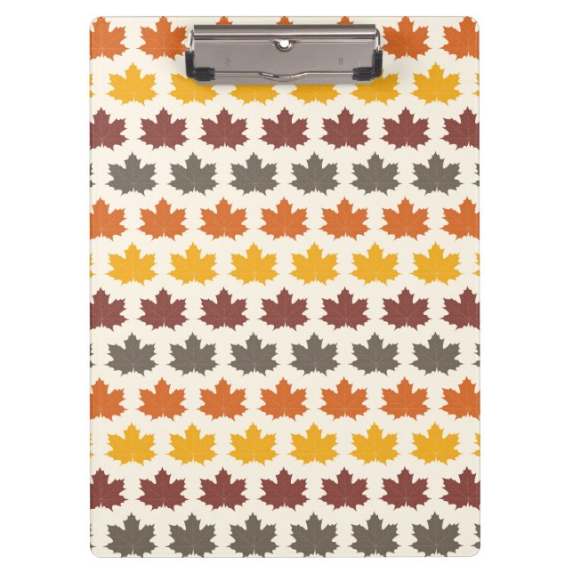 Herbstleaves Klemmbrett (Vorderseite)