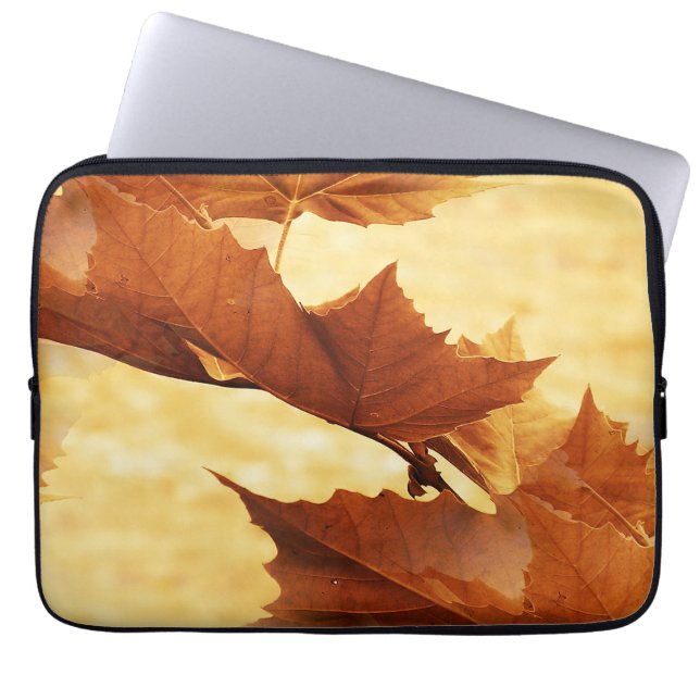 Herbstleaves Laptopschutzhülle (Vorderseite)