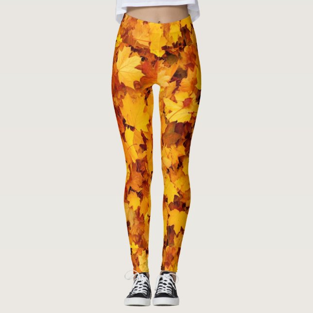 Herbstleaves Leggings (Vorderseite)