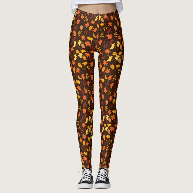 Herbstleaves Leggings (Vorderseite)