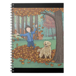 Herbstleaves Notebook Notizblock