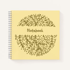 Herbstleaves Notebook Notizbuch