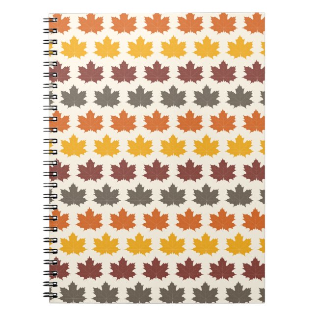 Herbstleaves Notizblock (Vorderseite)