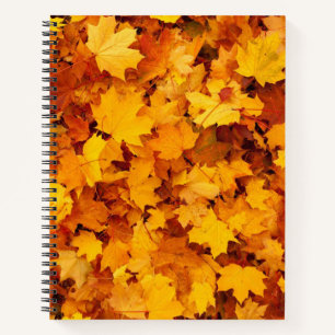 Herbstleaves Notizbuch