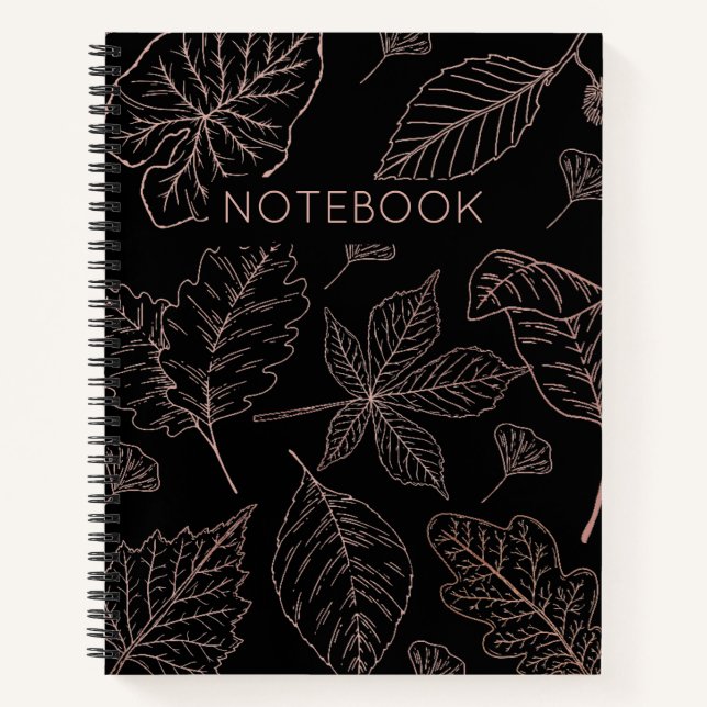 Herbstleaves Notizbuch (Vorderseite)