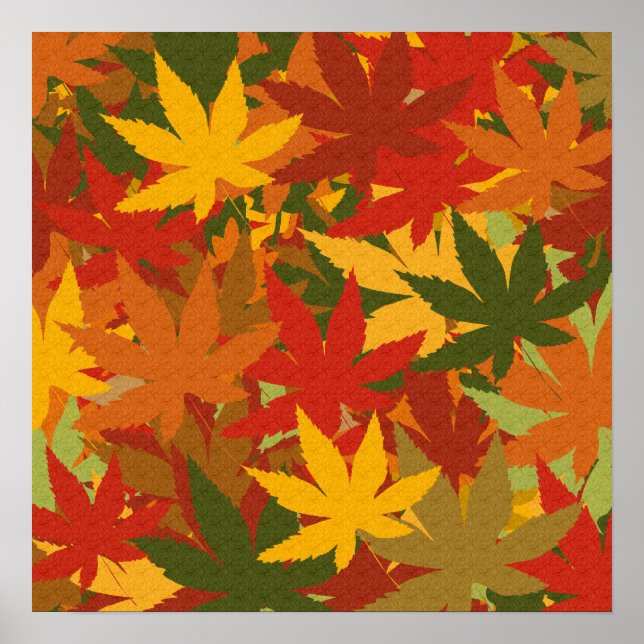 Herbstleaves Poster (Vorne)