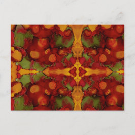 Herbstleaves Postkarte