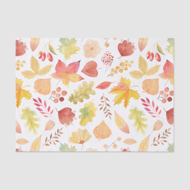 Herbstleaves Seidenpapier (Vorderseite)