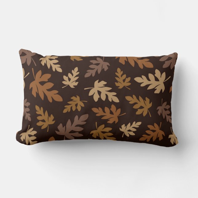 Herbstleaves Throw Kissen (Vorderseite)