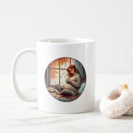 Herbstleuchte: Gemütliche Momente der Mutterschaft Kaffeetasse