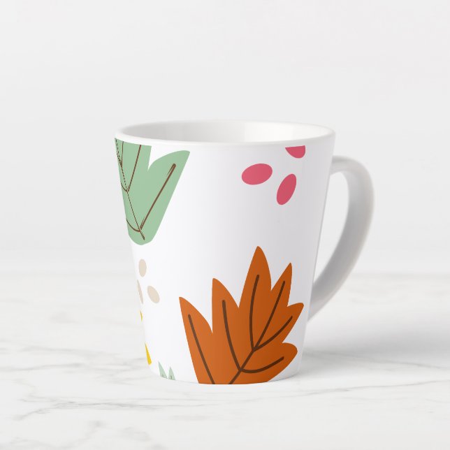 Herbstleuchte Milchtasse (Rechte Ecke)