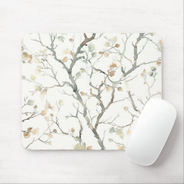 Herbstliche Baumblätter Mousepad