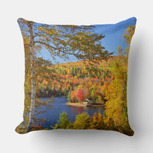 Herbstliche Baumlandschaft, Maine Kissen