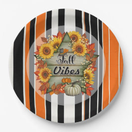 Herbstliche Beautiful Trendy Erntedank Collection Pappteller