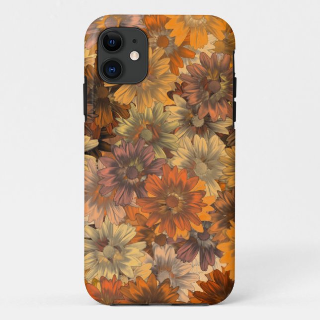Herbstliche Blumen Case-Mate iPhone Hülle (Rückseite)