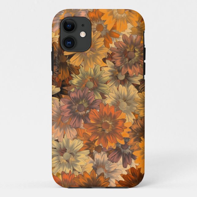 Herbstliche Blumen Case-Mate iPhone Hülle (Rückseite)