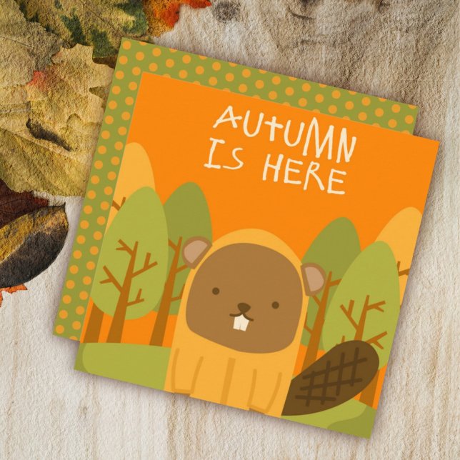 Herbstliche Grüßkarte (Von Creator hochgeladen)
