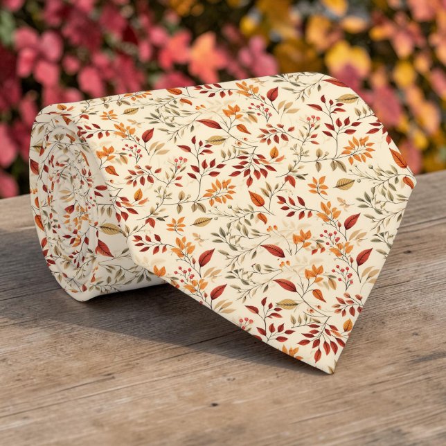 Herbstliche Herbstlaub Krawatte (Von Creator hochgeladen)