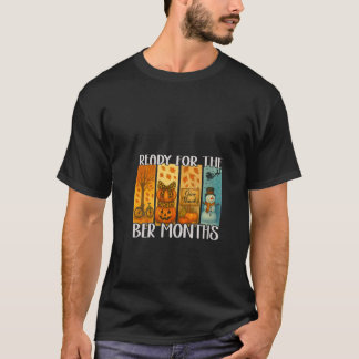 Herbstliche Herbstlover Herbstliche Frauen bereit T-Shirt