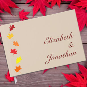 Herbstliche Hochzeit Gästebuch