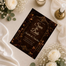 Herbstliche Hochzeit mit Kerzenlichtromantik