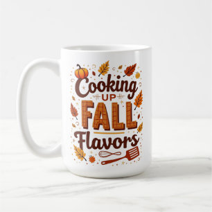 Herbstliche Küchengestaltung mit Herbstgeschmack Kaffeetasse