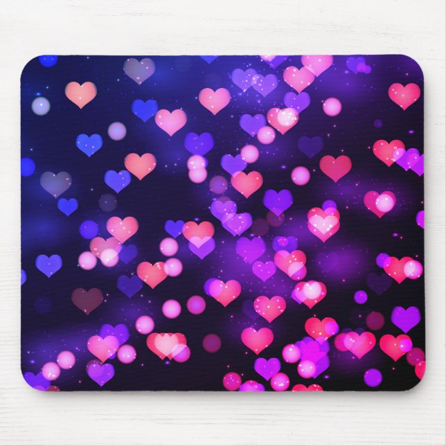 Herbstliche Liebe Mousepad (Vorne)