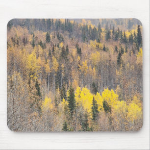 Herbstliche Naturszene mit warmen Tönen Mousepad