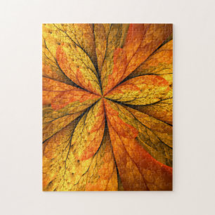 Herbstliche Pflanze, Modernes Abstraktes Fraktal