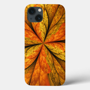 Herbstliche Pflanze, Modernes Abstraktes Fraktal Case-Mate iPhone Hülle