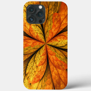 Herbstliche Pflanze, Modernes Abstraktes Fraktal Case-Mate iPhone Hülle