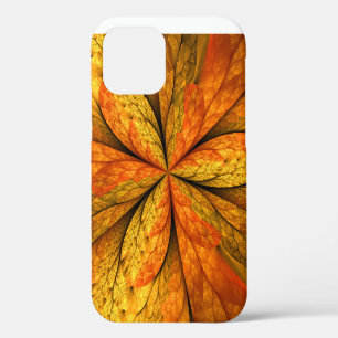 Herbstliche Pflanze, Modernes Abstraktes Fraktal Case-Mate iPhone Hülle