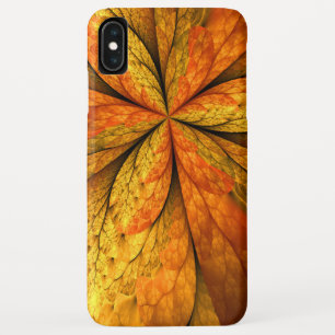 Herbstliche Pflanze, Modernes Abstraktes Fraktal Case-Mate iPhone Hülle