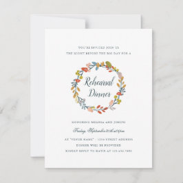 Herbstliche Probe Einladung