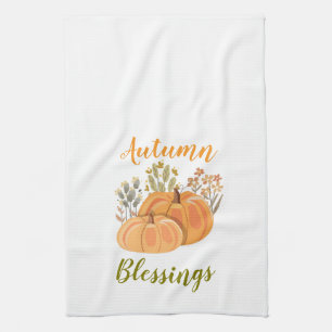 Herbstliche Segnungen Geschirrtuch
