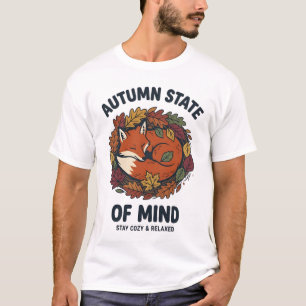 Herbstliche Stimmung Süßer Fuchs T-Shirt
