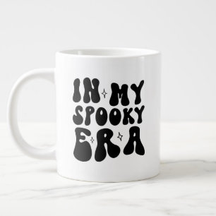 Herbstliche Vintage in meiner gruseligen Ära Retro Jumbo-Tasse