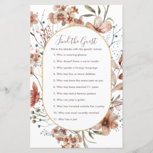 Herbstliche Wildblumen Finden