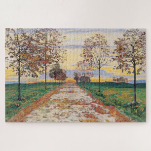 Herbstlicher Abend (von Ferdinand Hodler)